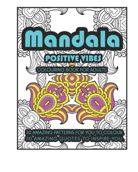 Paperback Mandala Positive Vibes Book