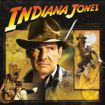 Calendar 24wall Indiana Jones - Classic Book