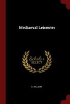 Paperback Mediaeval Leicester Book