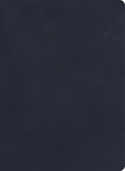 Imitation Leather KJV Single-Column Wide-Margin Bible, Navy Leathertouch Book