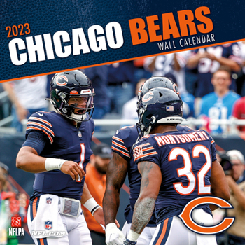 Calendar Chicago Bears 2023 12x12 Team Wall Calendar Book