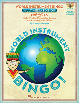 CD-ROM World Instrument Bingo: Digital Edition: Enhanced with Color Photos, Projectable Games & Assessments Book