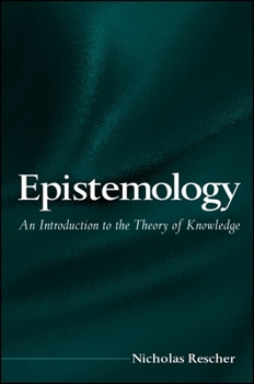Paperback Epistemology: An Introduction to the Theory of Knowledge Book