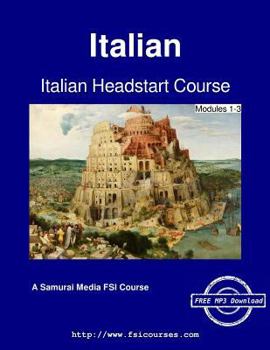 Paperback Italian Headstart Course - Modules 1-3 Book