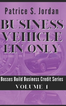 Paperback Business Vehicle USING EIN ONLY Book