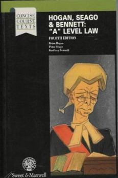 Paperback "A" Level Law (Concise Course Texts) Book
