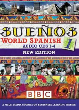 Audio Cassette Suenos World Spanish 1 CDs 1-4 New Edition Book