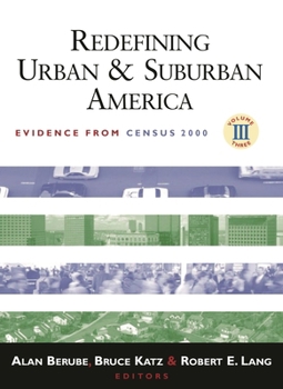 Paperback Redefining Urban and Suburban America: Evidence from Census 2000 Book