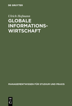 Hardcover Globale Informationswirtschaft [German] Book