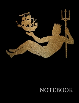 Paperback Ancient Greek God Poseidon Notebook- Ancient Greek God Poseidon Notebook Grid Sturdy Hig Book