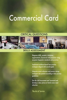 Paperback Commercial Card Critical Questions Skills Assessment Book