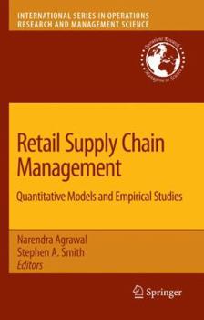 Paperback Retail Supply Chain Management: Quantitative Models and Empirical Studies Book