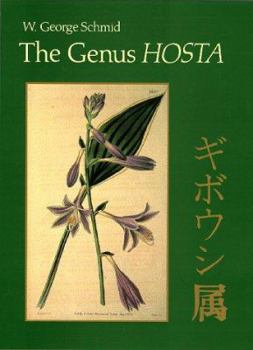 Hardcover The Genus Hosta: Giboshi Zoku Book