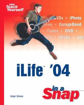 Paperback Ilife '04 in a Snap Book