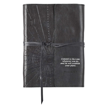 Journal Wrap Leather Commit to the Lord