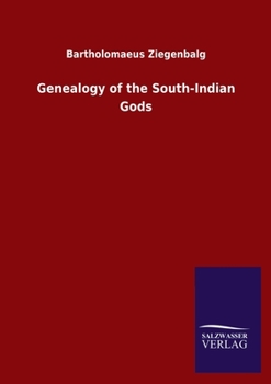 Paperback Genealogy of the South-Indian Gods Book