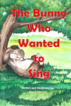 Paperback The Bunny Who Wanted to Sing [Large Print] Book