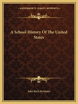 Paperback A School History Of The United States Book