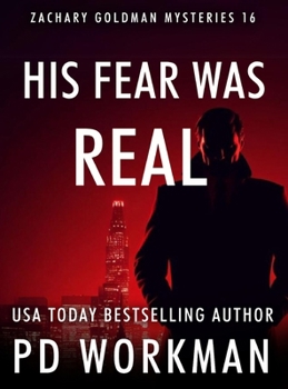 Hardcover His Fear Was Real [Large Print] Book