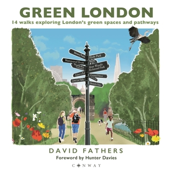 Paperback Green London: 14 Walks Exploring London's Green Spaces and Pathways Book