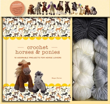 Paperback Crochet Horses & Ponies: 10 Adorable Projects for Horse Lovers Book