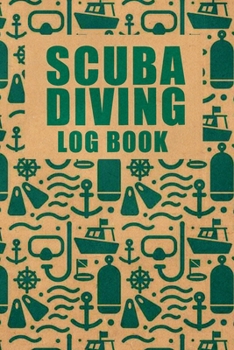 Paperback Scuba Diving Log Book: Scuba log book - Dive journal - Record your dives - Dive record log Book