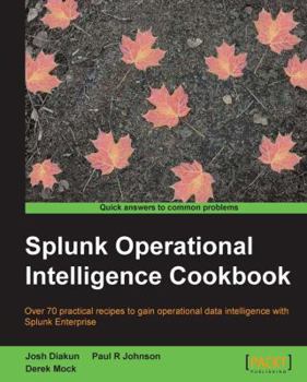 Paperback Splunk Operational Intelligence Cookbook Book