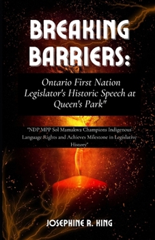 "Breaking Barriers: Ontario First Nation Legislator's Historic Speech at Queen's Park": "NDP MPP Sol Manawa Champions Indigenous Language Rights and Achieves Milestone in Legislative History"