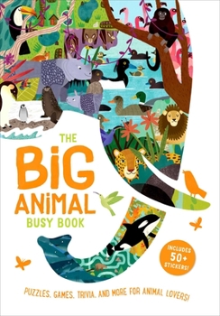 Paperback Big Animal Busy Book