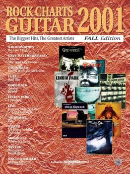 Paperback Rock Charts Guitar 2001 Fall Edition: Authentic Guitar TAB Book