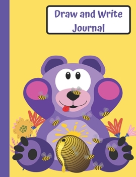Draw and Write Journal: Grades K-2: Primary Composition Half Page Lined Paper with Drawing Space (8.5" x 11" Notebook), Learn To Write and Draw Journal (Journals for Kids)