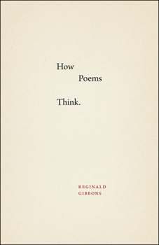 Paperback How Poems Think Book