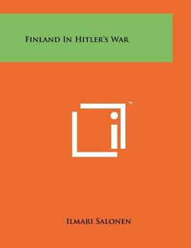 Paperback Finland in Hitler's War Book