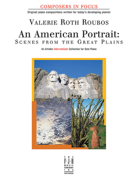 Paperback An American Portrait -- Scenes from the Great Plains Book