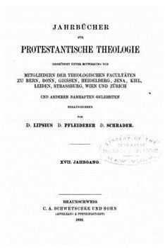 Paperback Jahrbücher für protestantische theologie [German] Book