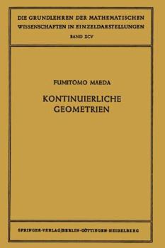 Paperback Kontinuierliche Geometrien [German] Book