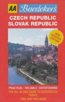Paperback AA Baedeker's Czech Republic / Slovak Republic (AA Baedeker's Guides) Book