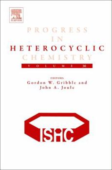 Paperback Progress in Heterocyclic Chemistry: Volume 30 Book