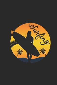 Surfing: 6x9 Surf | lined | ruled paper | notebook | notes