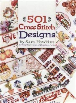Hardcover 501 Cross Stitch Designs Book