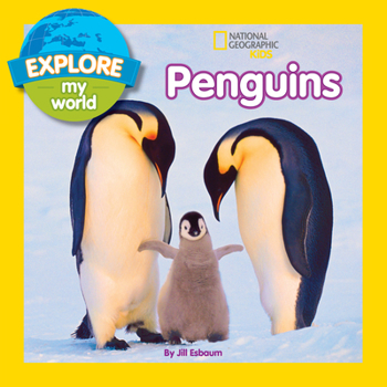 Paperback Explore My World Penguins Book