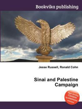 Paperback Sinai and Palestine Campaign Book