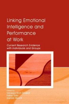 Hardcover Linking Emotional Intelligence and Performance at Work: Current Research Evidence with Individuals and Groups Book