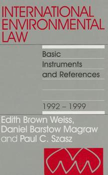 Hardcover International Environmental Law 1992-1999: Volume 2 Book