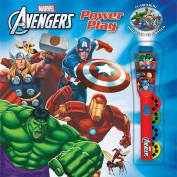Hardcover Marvel The Avengers Power Play: Book with Flashlight Projector (1) (Movie Theater) Book