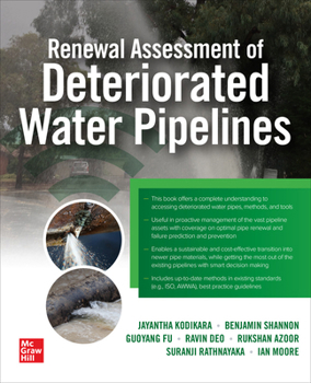 Hardcover Renewal Assessment of Deteriorated Water Pipelines Book