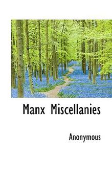 Paperback Manx Miscellanies Book