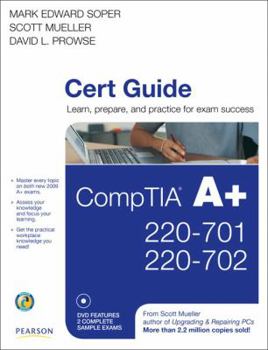 Hardcover CompTIA A+ Cert Guide (Exam Certification Guide) Book