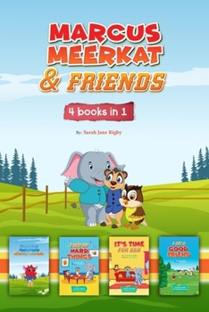 Paperback Marcus Meerkat & Friends: 4 books in 1 Book