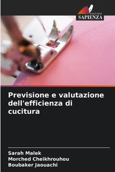 Paperback Previsione e valutazione dell'efficienza di cucitura [Italian] Book